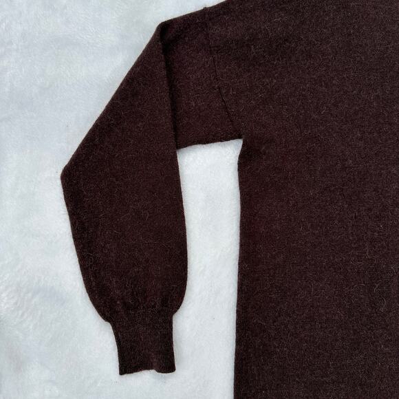 Lauren Manoogian Base Crewneck Sweater Long Sleeve Soil Brown Size 3 Large NWT - Picture 11 of 16